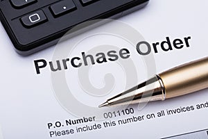 Purchase Order Form photo