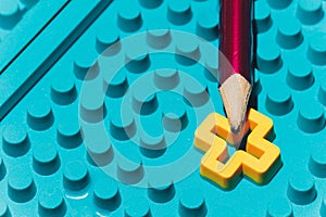 Close-up of pencil tip with low depth of field.