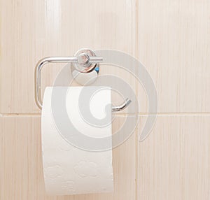 Close-up Of A Person`s Hand Using Toilet Paper