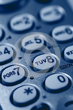 Close-up of Phone Keypad