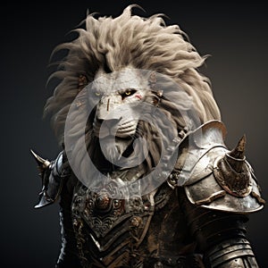 3d Lion Character Model With Cryengine Style And Unreal Engine 5 Graphics photo