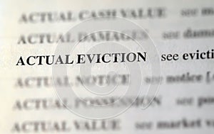 actual eviction photo