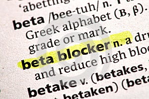 beta blocker