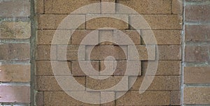 Close up photography of brick and tiling