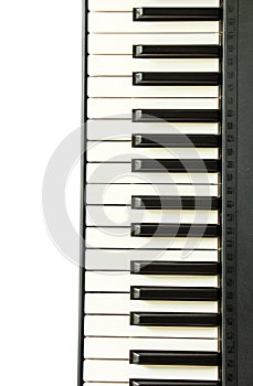 Close - up of a piano key