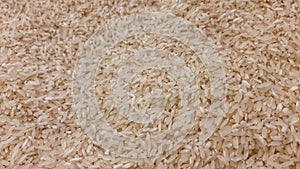 Close up picture of rice in supermarket