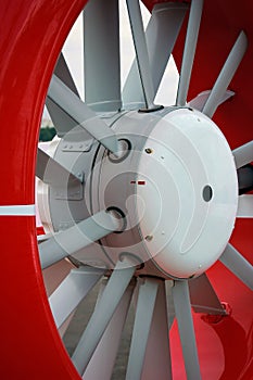 A close up picture of the rotor