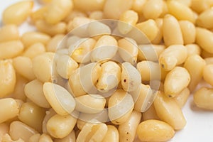 Close-up on Pine Nuts