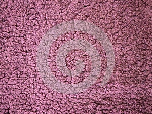 Close-Up of a Pink Knitted Fabric