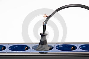 Plug in an electrical socket