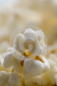 Close-up of popcorn, detail,macro,