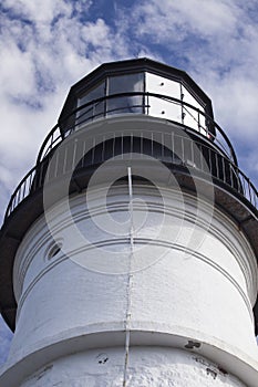 Close-up of Portland Headlight