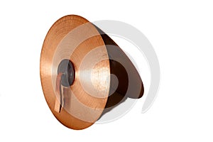 Close up of an prcussion cymbals