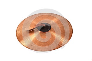 Close up of an prcussion cymbals