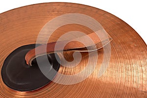 Close up of an prcussion cymbals