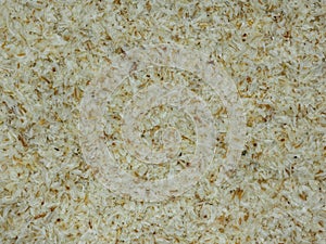 Close-up of Psyllium Husk, Plantago