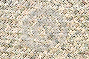 Close up rattan craft texture background