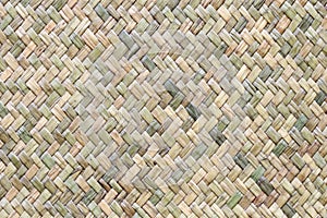 Close up rattan craft texture background