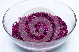 Close-up of red cabbage