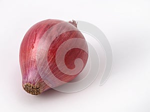 Close up of red onions