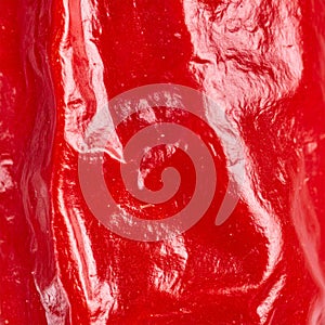 Close-Up Red Pepper Texture
