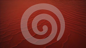 Close up of red sand texture background illustration with ripples