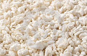 Close-up of rice koji throughout the screen