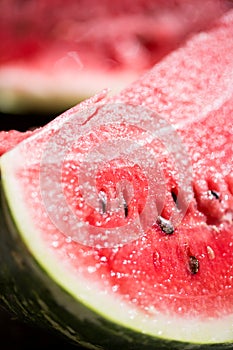 Close-up of ripe watermelone