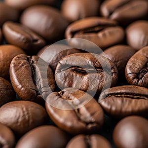 Smooth, reflecting light to showcase their well-roasted quality,