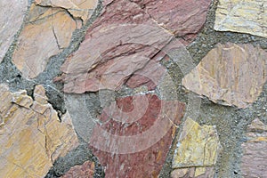 Close up of Rock stone wall surface, Abstract background