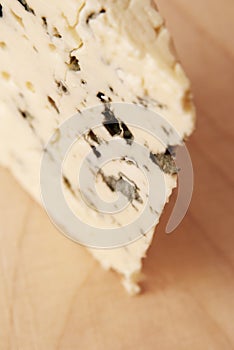 Close up of roquefort cheese