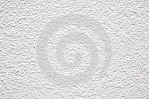 Close up rough pattern of White concrete wall texture  background