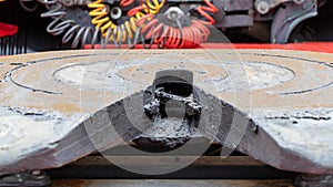 Saddle truck connection