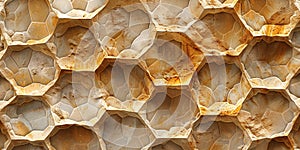 Close up of sand texture, desert vibe, abstract art, honeycomb pattern