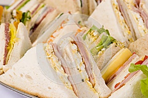 Close Up Sandwich Platter photo