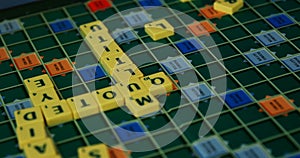 Close-up of senior person playing puzzle 4k