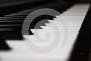 Close-up Piano Keys photo