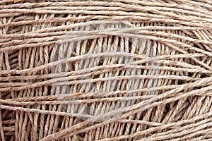 Close-up of sewing threads