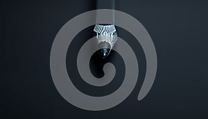 Close-up of a Sharpened Pencil Point