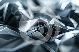 Close-up of shiny diamonds