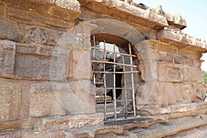 Close-up of Shore Temple at Mahabalipuram in Tamil Nadu, India