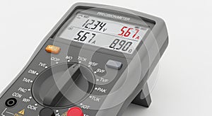 Digital Multimeter Close-up