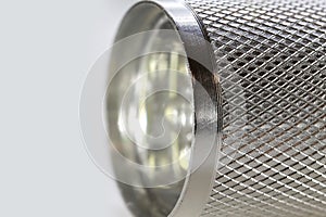 Close up shot of flash light