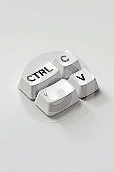 Copy Paste Keys Concept