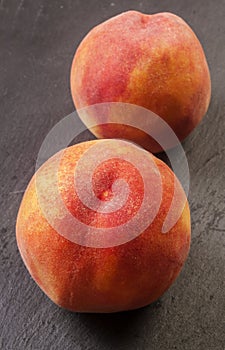 Close up shot of a fresh peach