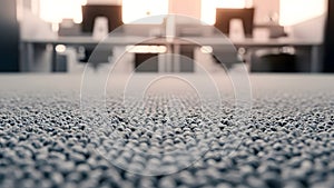 Office Carpet Texture with Blurred Background