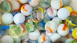Close Up Shot Of Marbles, Background Image