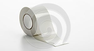 Roll of White Label Stickers