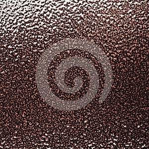 Close up shot of shiny metal surface.