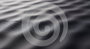 Black Leather Texture Background